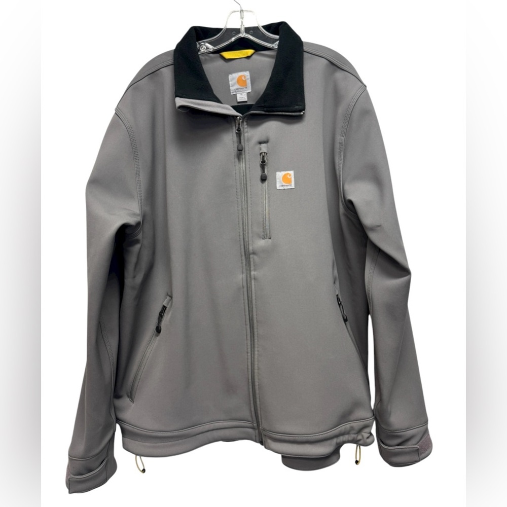 Carhartt Crowley Gray Softshell Jacket Size XL